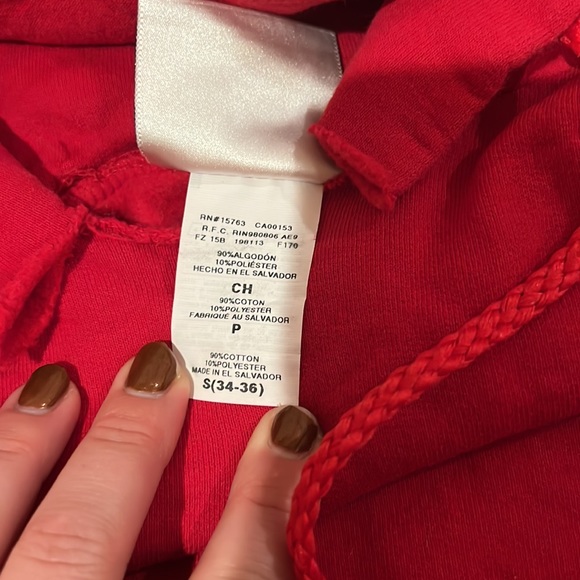 TRADER JOES CROPPED HOODIE - Picture 5 of 9